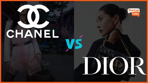 difference between dior and chanel